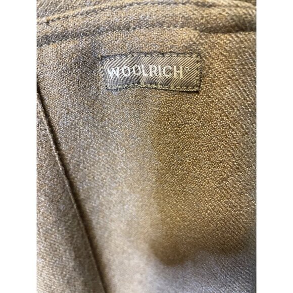 Woolrich Tan Brown Flat Front High Waisted Pants Sz 12P - Picture 5 of 8